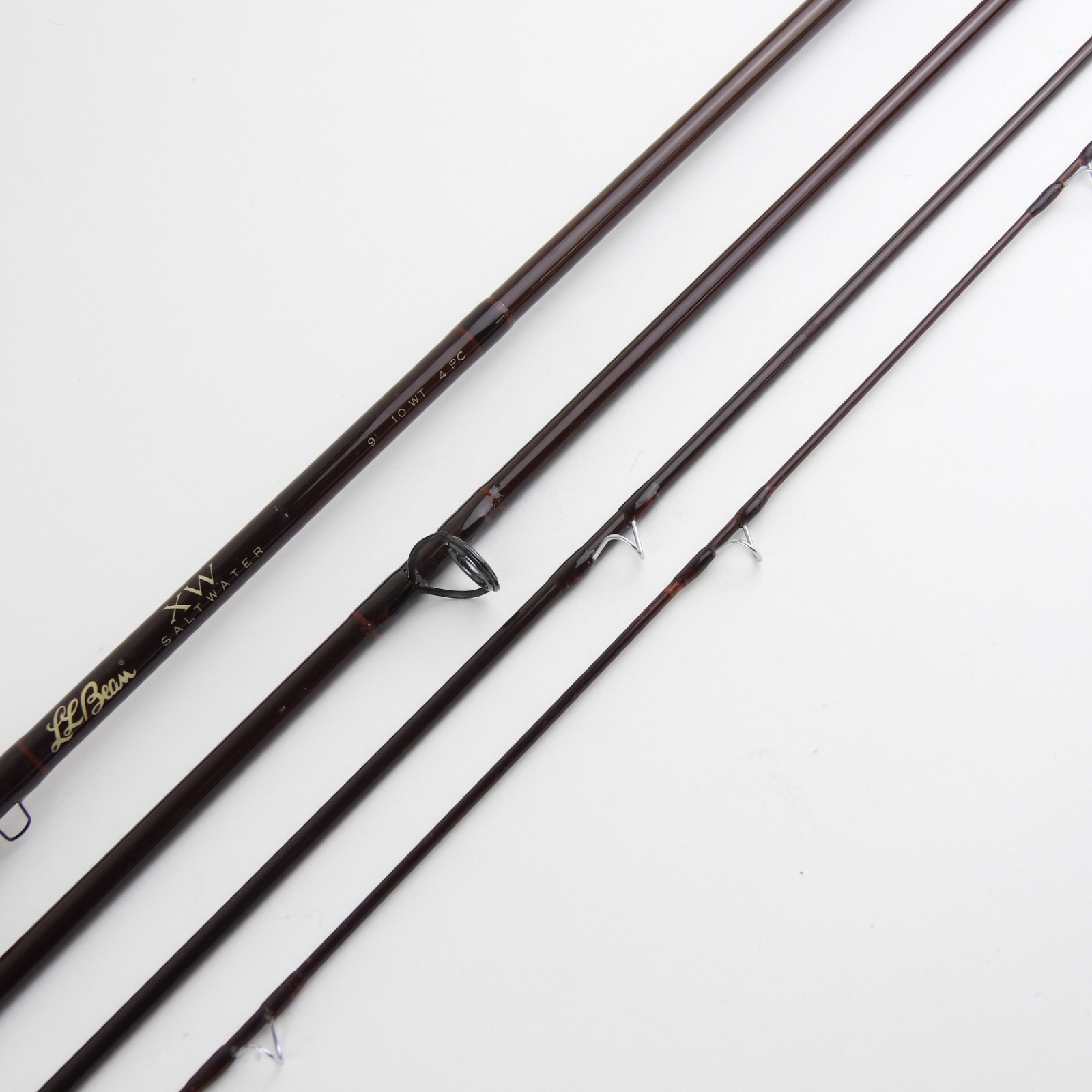 L.L. Bean XW Saltwater Fly Fishing Rod. 9’. 10wt. W/ Tube & Sock.