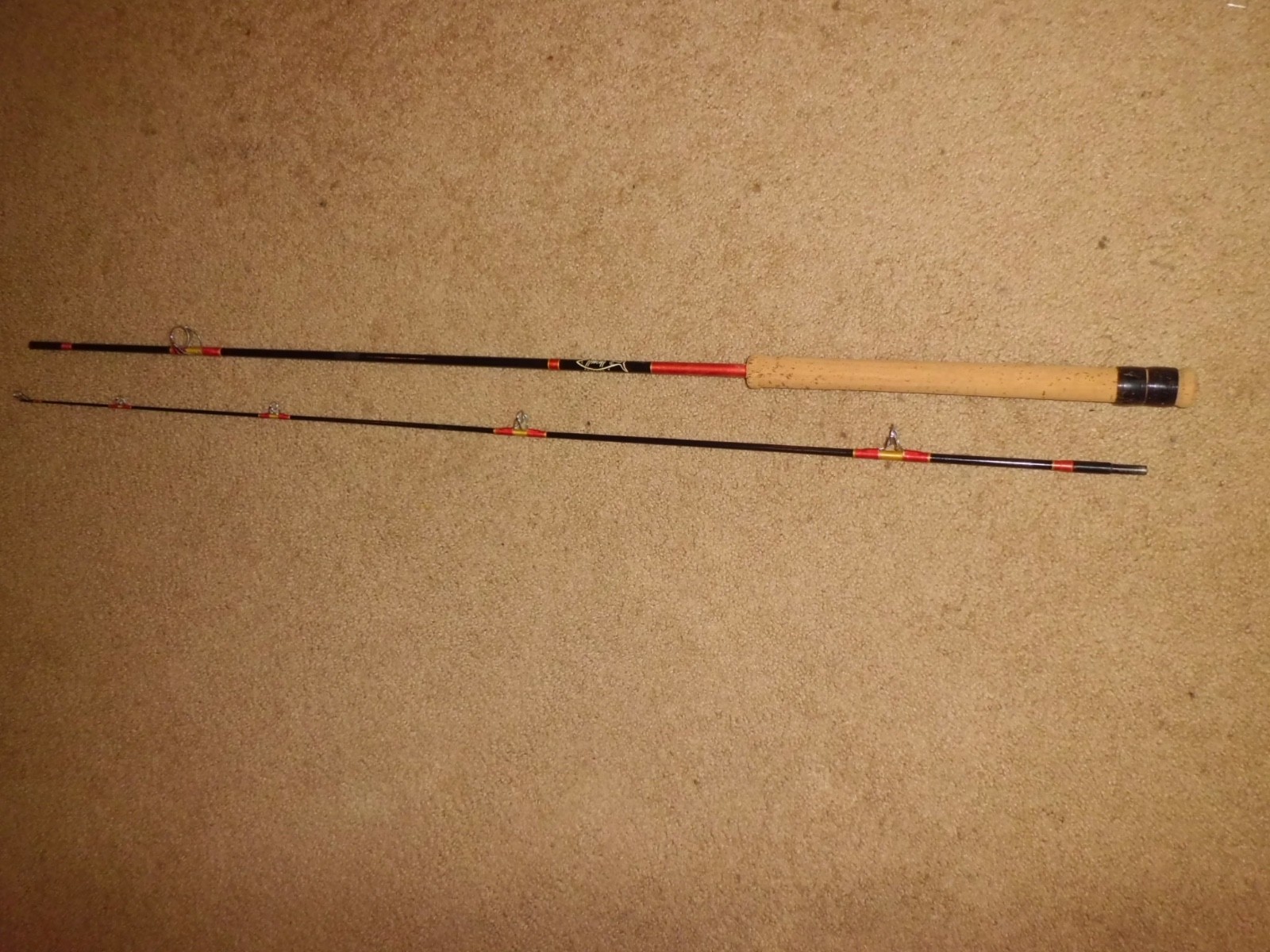 Vintage HARNELL Light Spinning 7′ Rod made in USA- 6-12lb