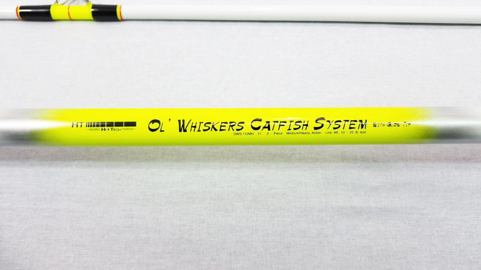OL’ WHISKERS CATFISH 11′ SPINNING ROD OWS-112MH (CRANK BAIT CRAPPIE POLE)