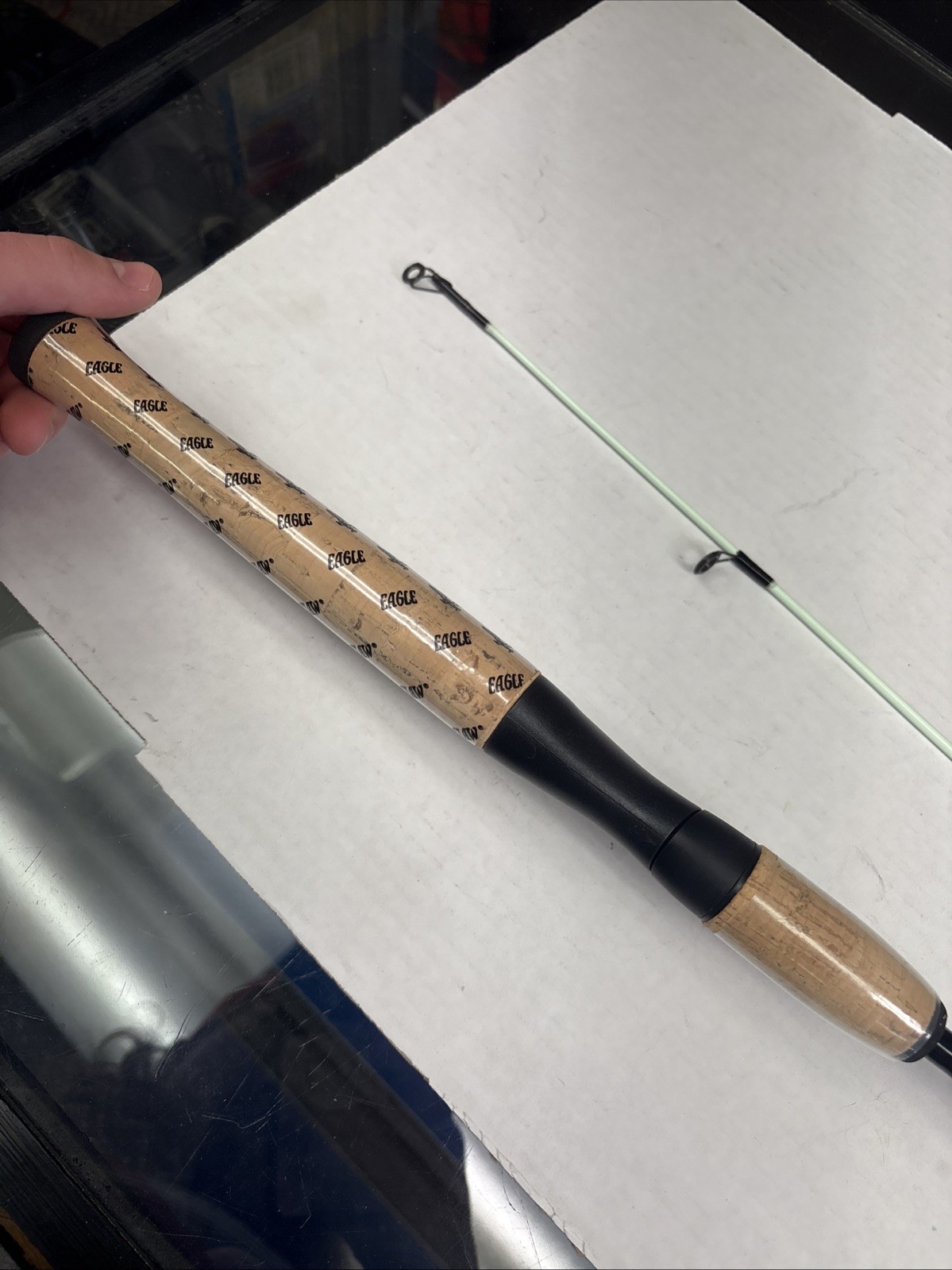 Black Eagle Claw Rod Medium Night Stick BEG 200G 6’6 Glow In The Dark NOS