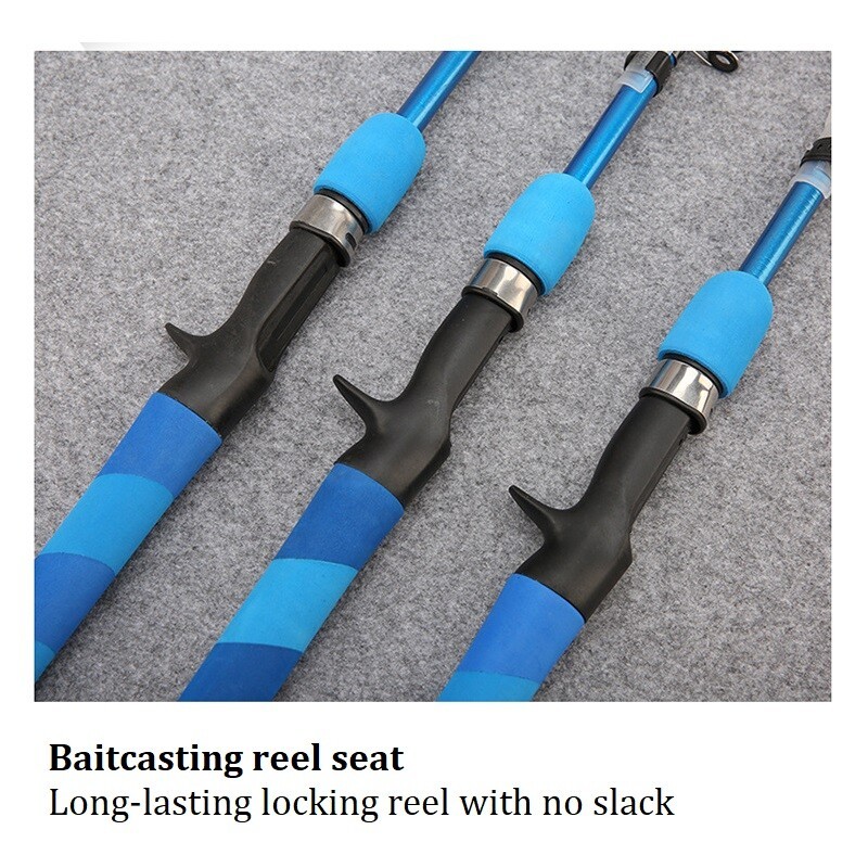 Telescopic Fishing Casting Rod Pole 1.3m 1.5m 1.8m EVA Handle Fresh Saltwater