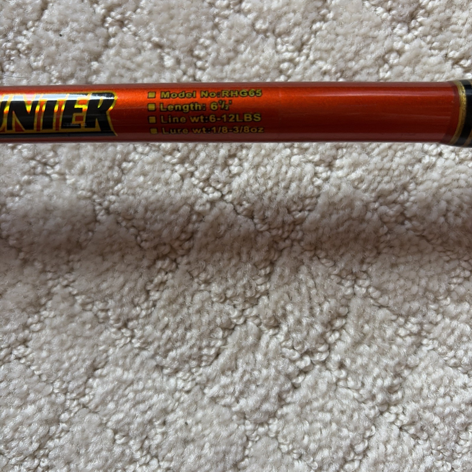 Roddy Hunter Spinning Rod Model RHG65 6’6″ Line Wt 6-12lbs