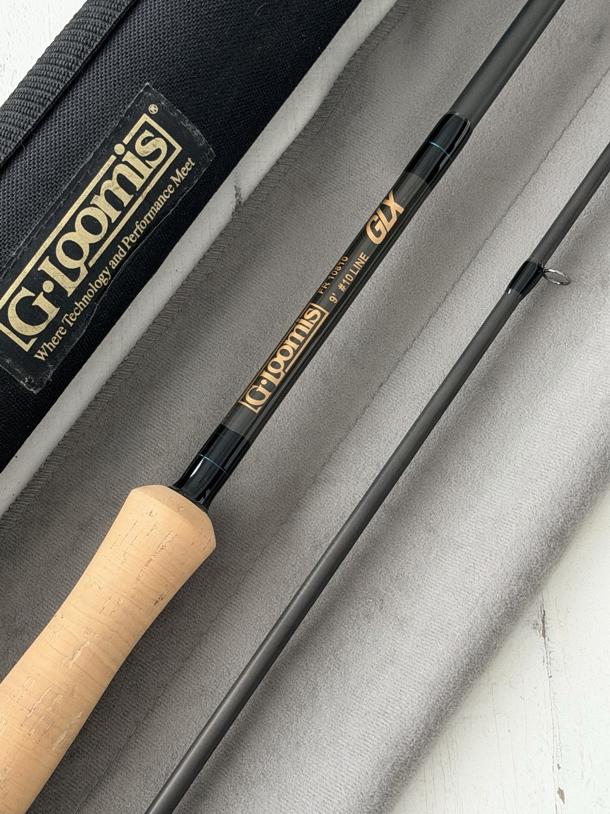 **BEAUTIFUL** 🔥 G LOOMIS OG Classic GLX 10wt. 9’ft~4pc fly rod!!! 🔥