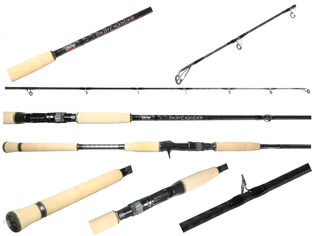 Jigging World Night Ranger JW-NR761C-MH Spiral Wrap Conventional Rod