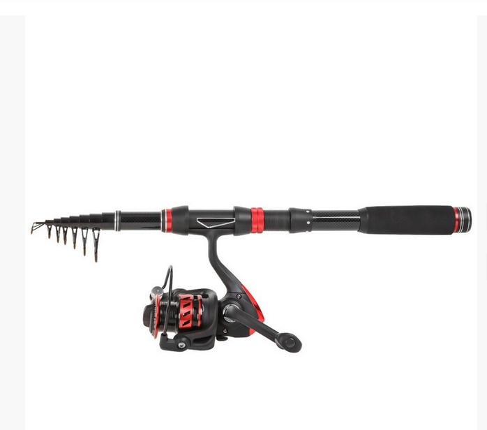 Fishing Rod Travel Rod Spinning Carbon Fiber Fishing Rod Multisection 1.8M-3.0M