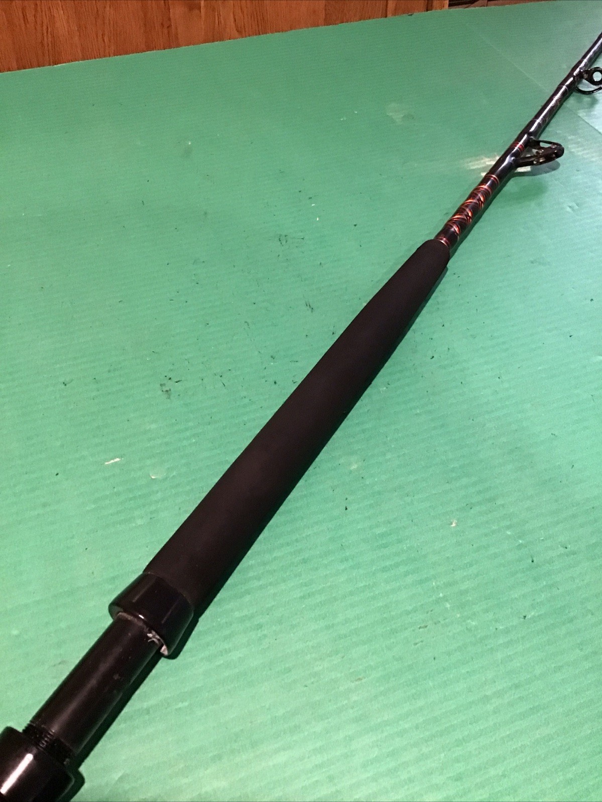Star Rods B30/80HC 1pc 30-80lb Stand Up Roller Fishing Rod Made USA Hand Crafted