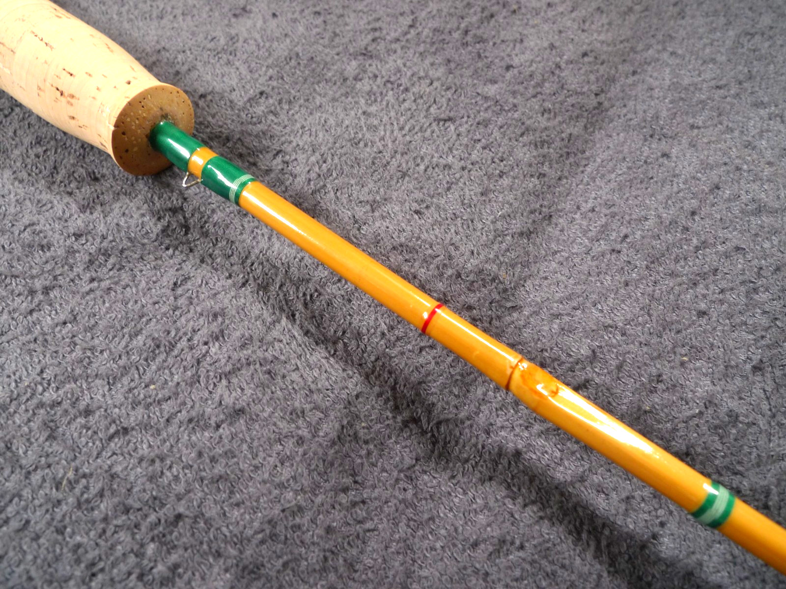 [Japanese Marutake flyrod] 6’7″ #3 3pc-unused ‘yatake bamboo’ flyrod
