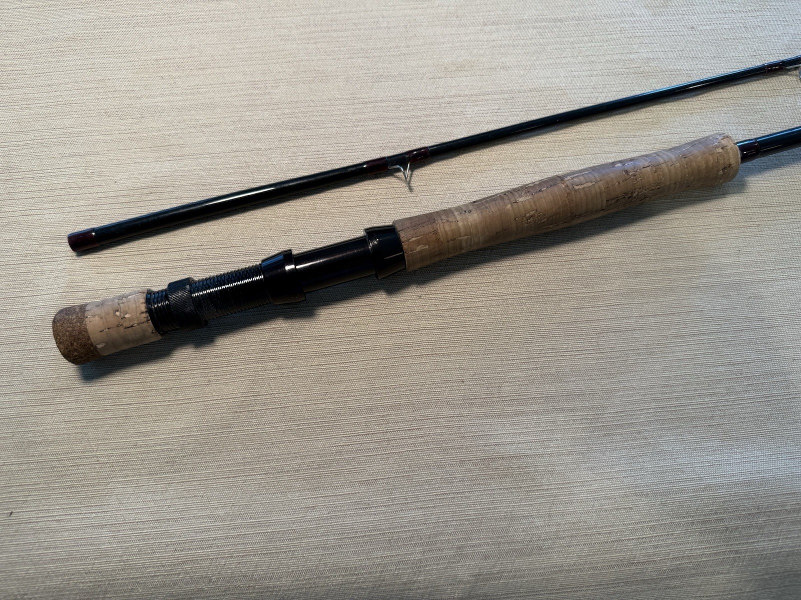 Orvis 2 Piece Clearwater 9 WT 9 ft Fly Fishing Rod Black Cork Handle No Case