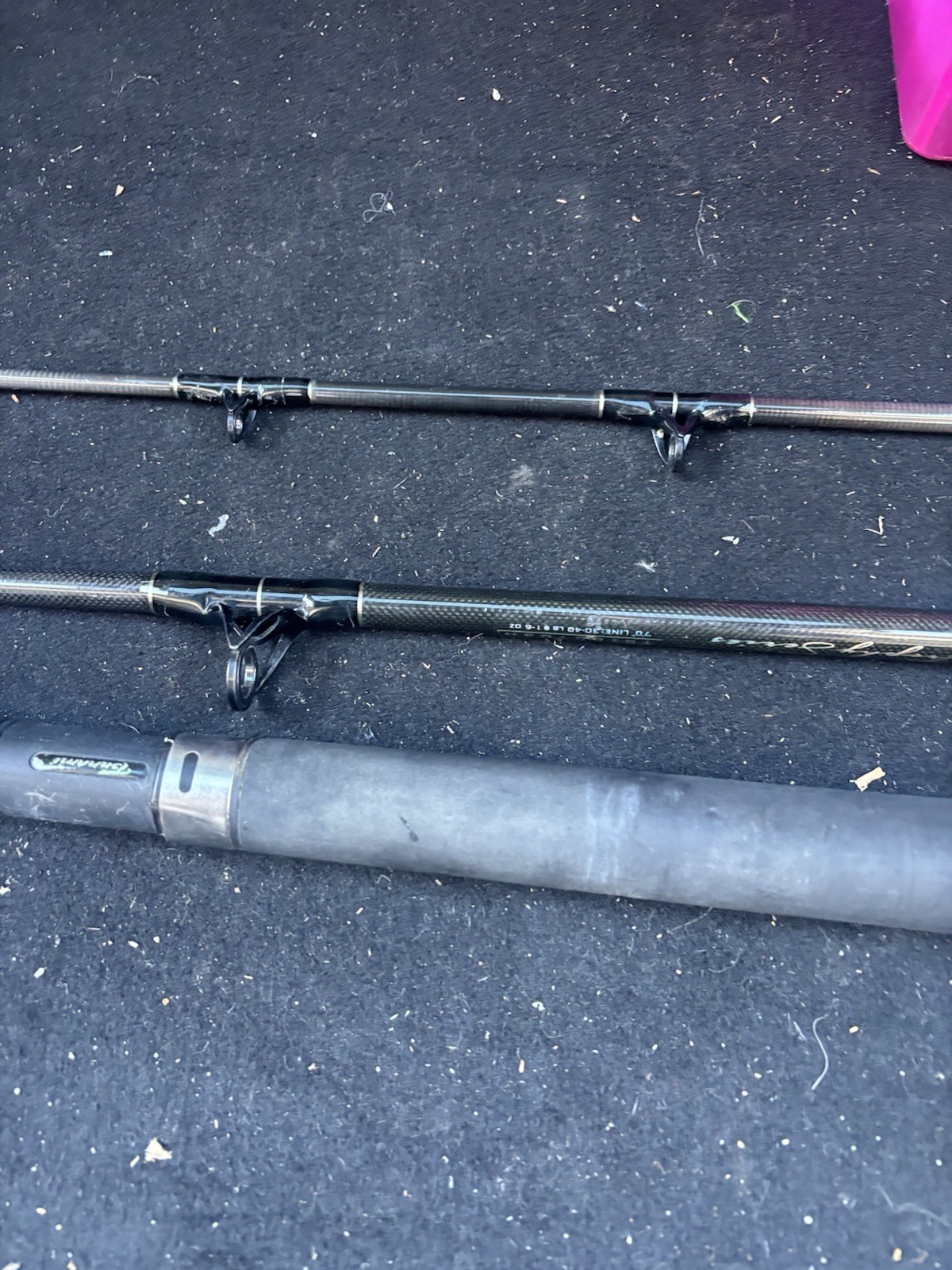 Tsunami Trophy Series Spinning Rods 7’0” Line 30-40lbs 1-6 Oz Rod