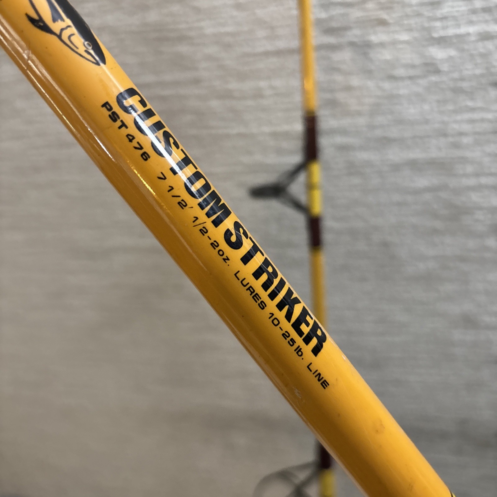 MASTER CUSTOM STRIKER PST476 Big-Game Spinning Rod: 7 1/2″ 15-30lb READ! DAMAGE!