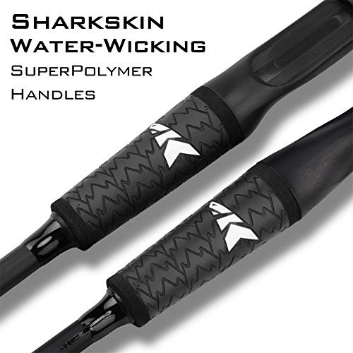 Crixus Fishing Rods IM6 Graphite B: 6’6″ Medium Heavy – Fast 2-Piece Fast Set