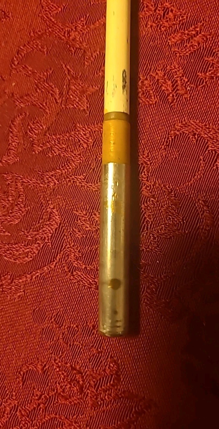 Vintage Heddon Vicount Custom Rod 2 Pcs #8007-8 1/2 Feet w JOHNSON #80 Reel