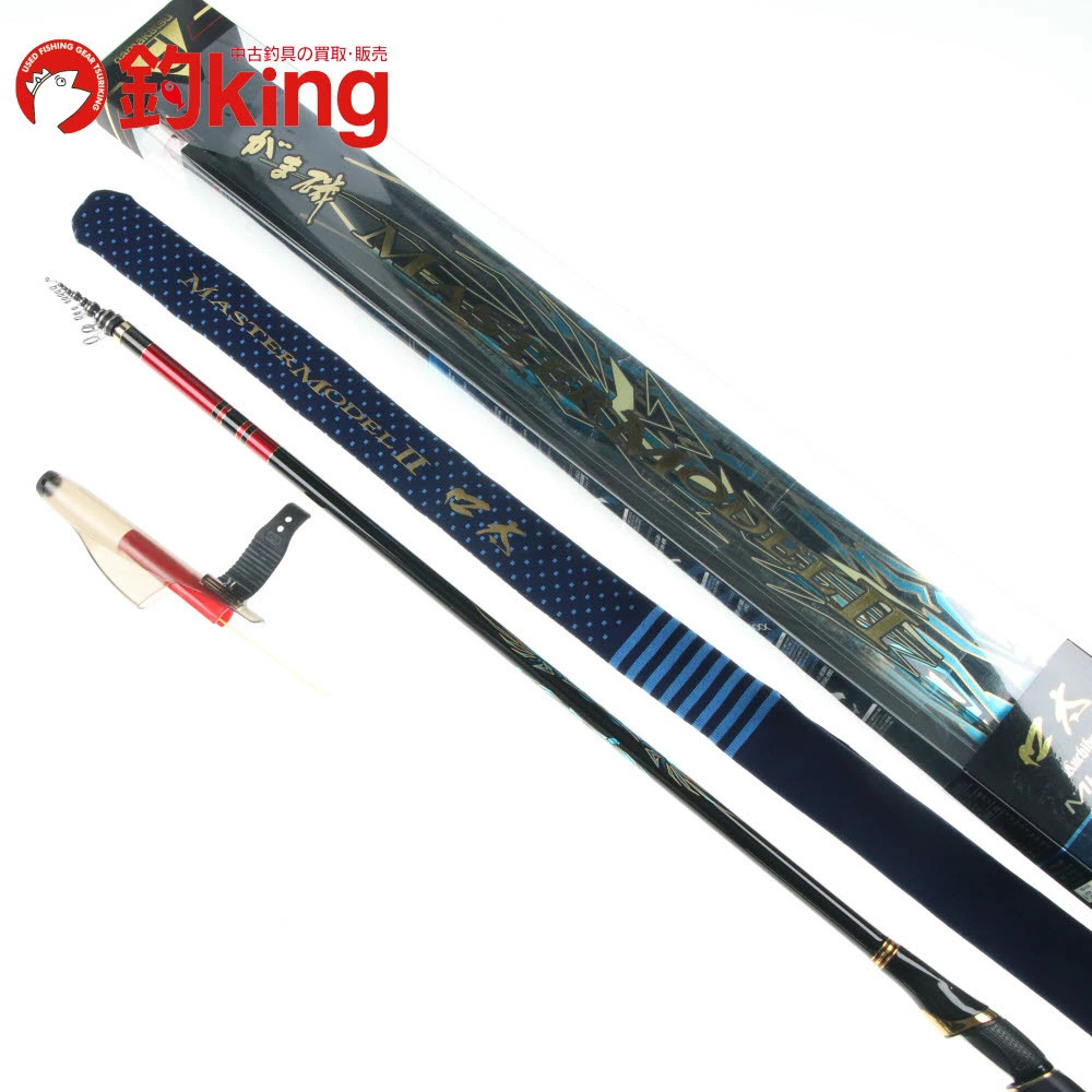 Gamakatsu Gama Iso Master Model II MH-53 Fishing Rod 5.3ft 240g Used Good