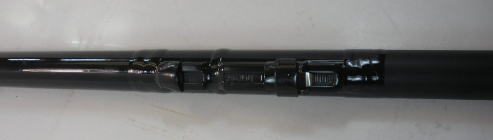 B & M ST6 20 Ft Black Widow Pole With Guides And Handle 100% Fiberglass