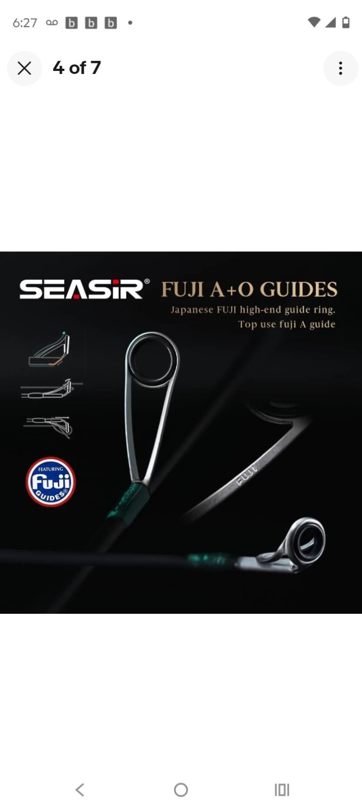 SEASIR Stream Fishing Rod, Ultralight 5’2″ Length Rod Bait Casting Rod 2pc