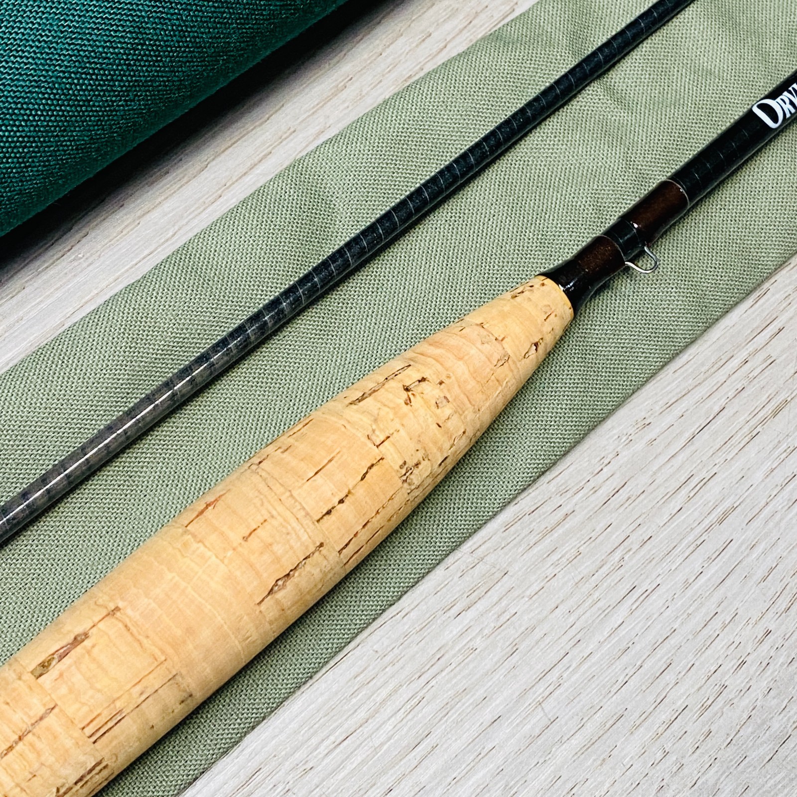 Orvis Superfine Seven Eleven 7’11” 4wt Fly rod w/Tube Socks 1296