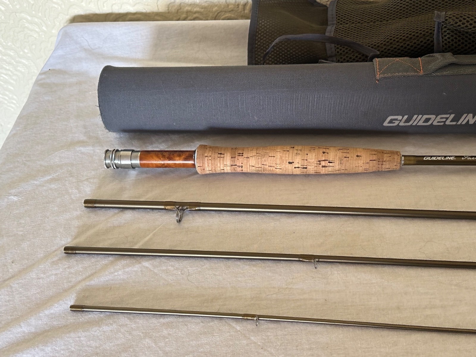 Guideline Fario CRS 9ft #5 Fly Rod Fishing Fast Action in Original Tube