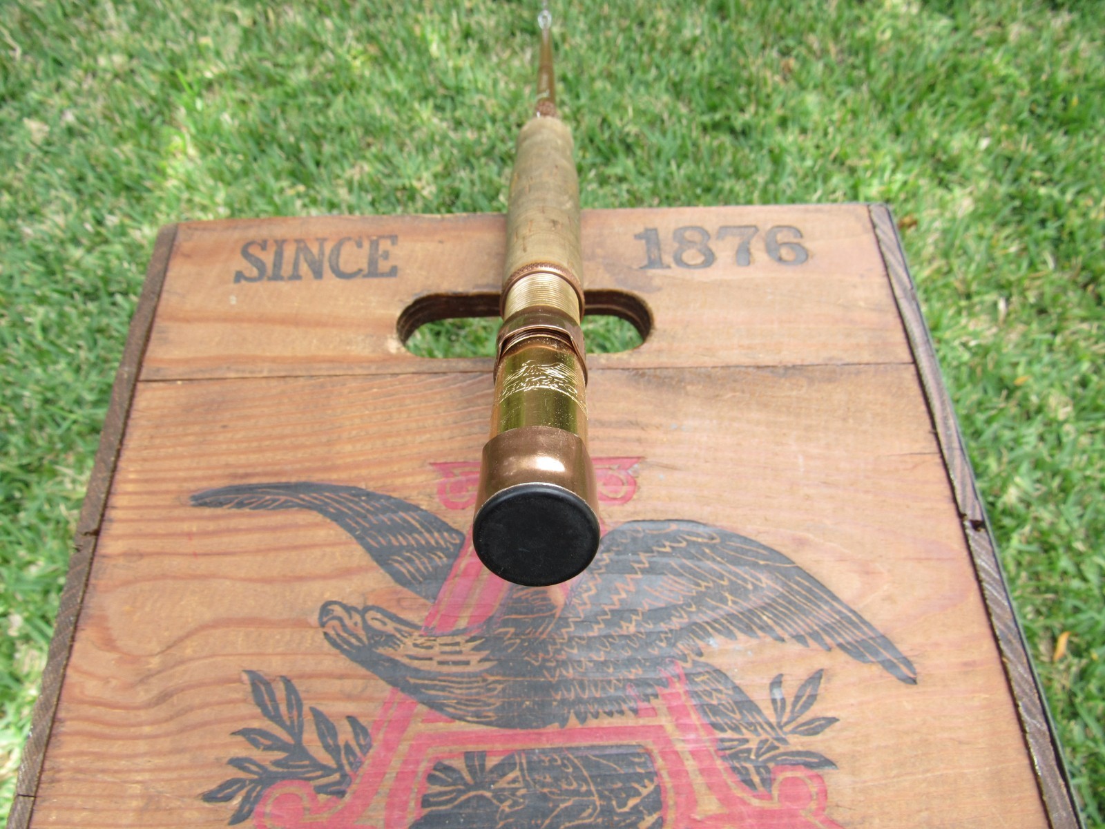 Vintage Fenwick FF85 Feralite 8″6″ Fly Rod USA Made Fiberglass 7-8-9 Excellent