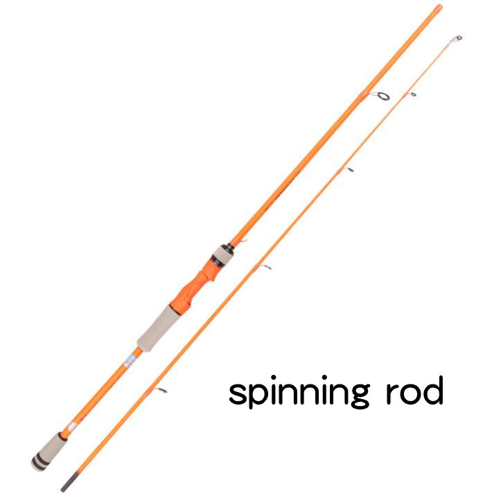 Casting Spinning Fishing Rods 1.65m/1.8m Carbon Fiber Rod 2 Section Travel Poles
