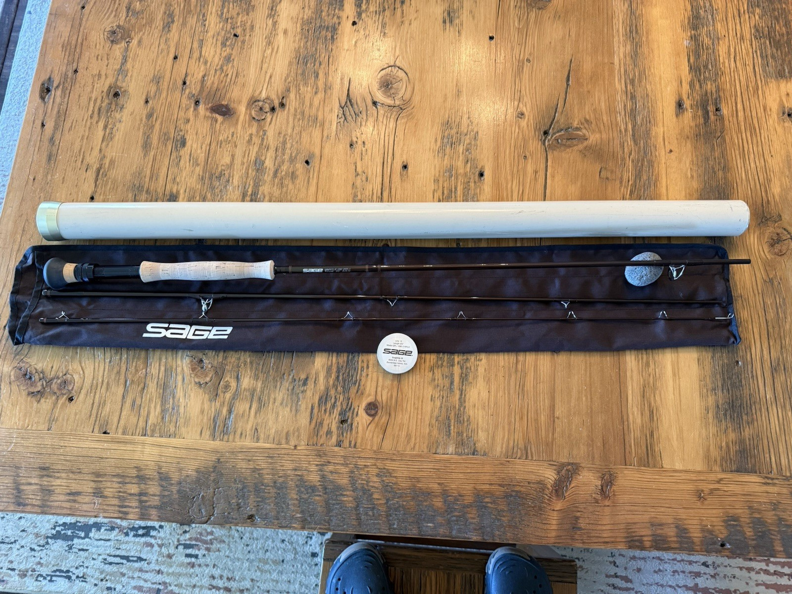 Sage Graphite III 1090-3RPLX #10 – 9’0″ 51/4 oz Vintage Fly Rod NEW never used