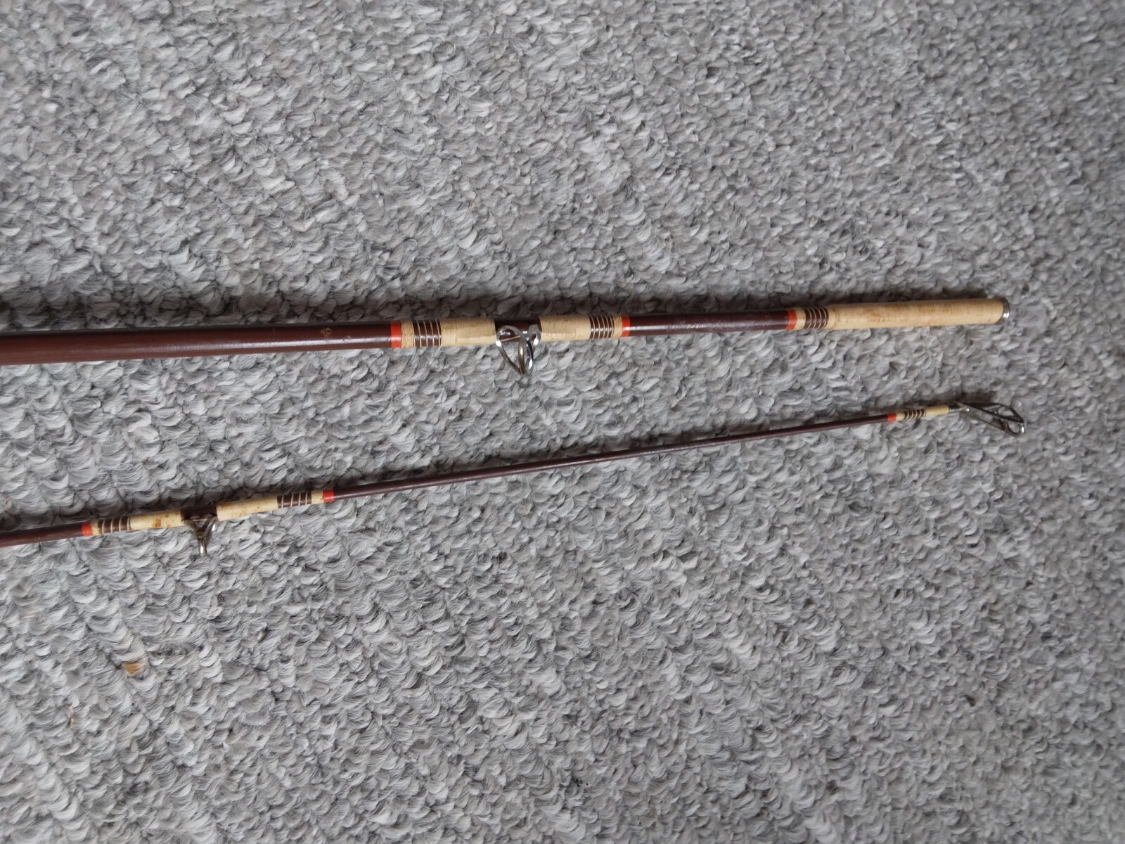 Vintage Zebco 600 rod and reel combination