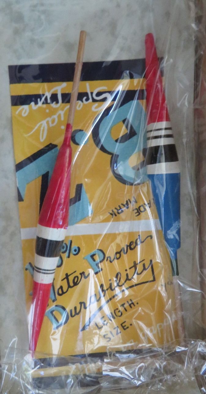 Vintage Crown Japanese 8′ Bamboo Fly Fishing Rod Set w/ Crown Brand Box & Gear