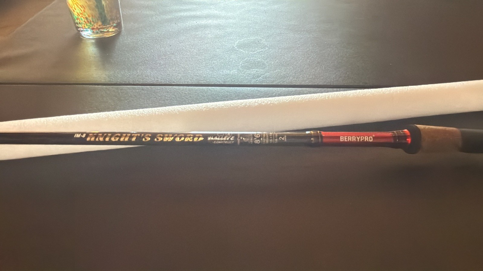 Salmon & Steelhead Spinning Rod IM8 Carbon Walleye Fishing Rod 8’6”