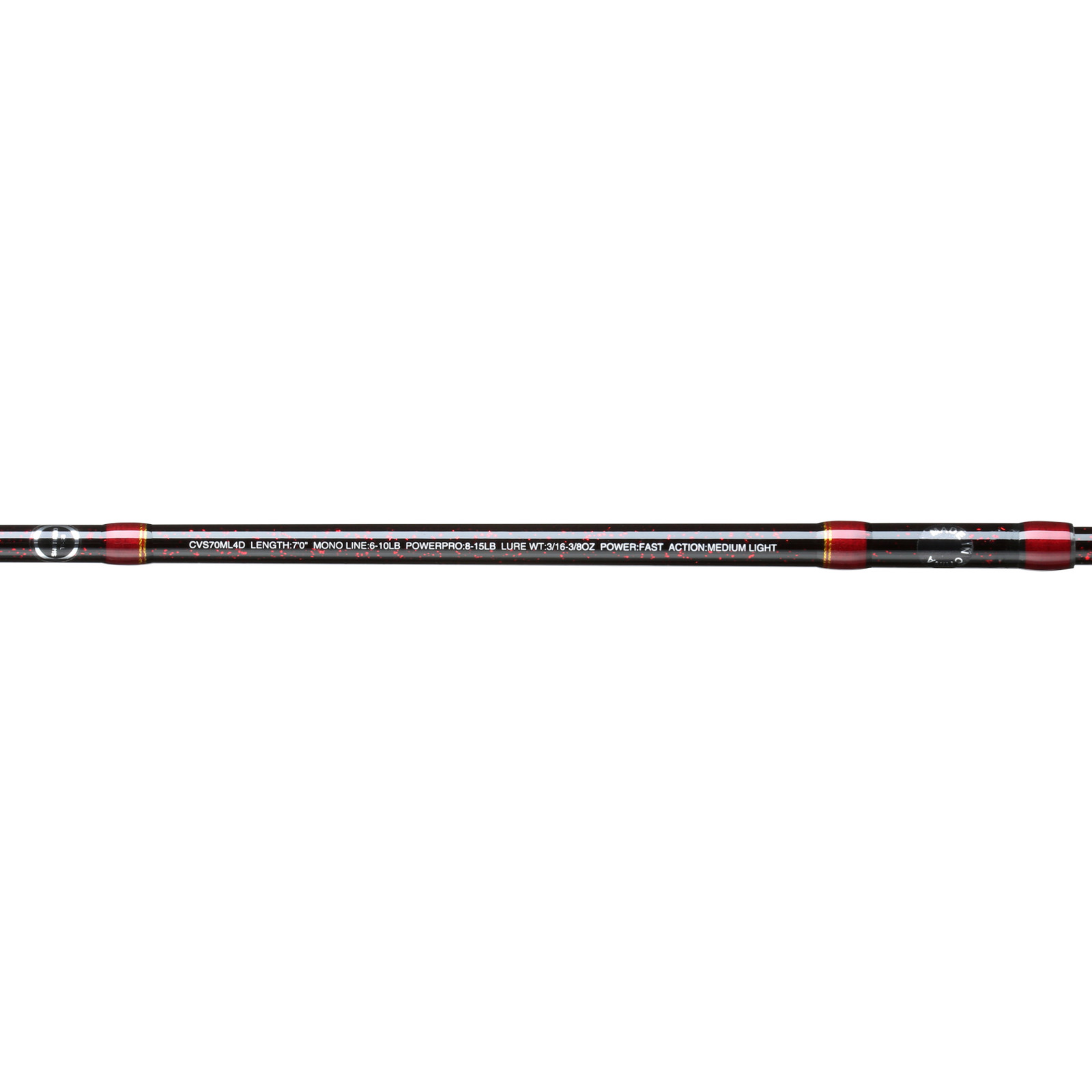 Shimano CONVERGENCE SPINNING, Freshwater, Spinning, 7’0″, Medium Light, 4 pcs…