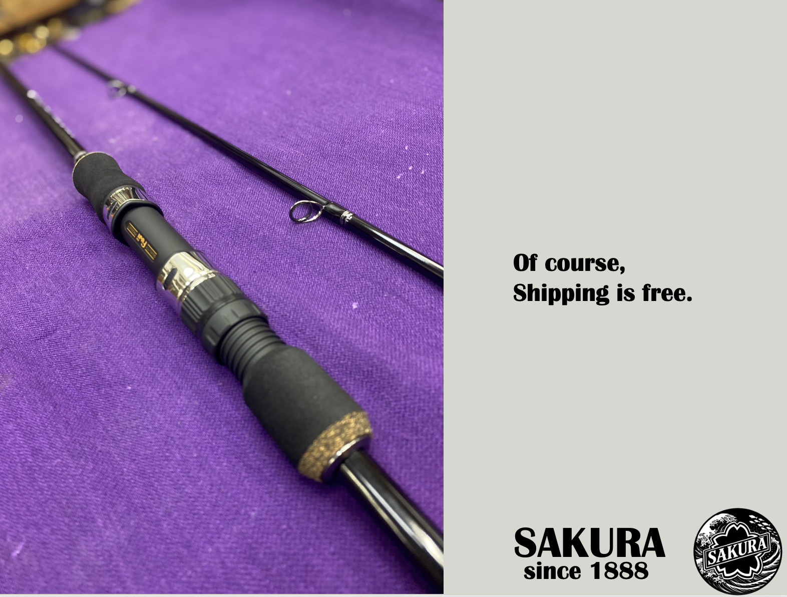 Japanese Spinning Rod Metal Jig Casting All Saltwater Fish 10′ Carbon JDM SAKURA