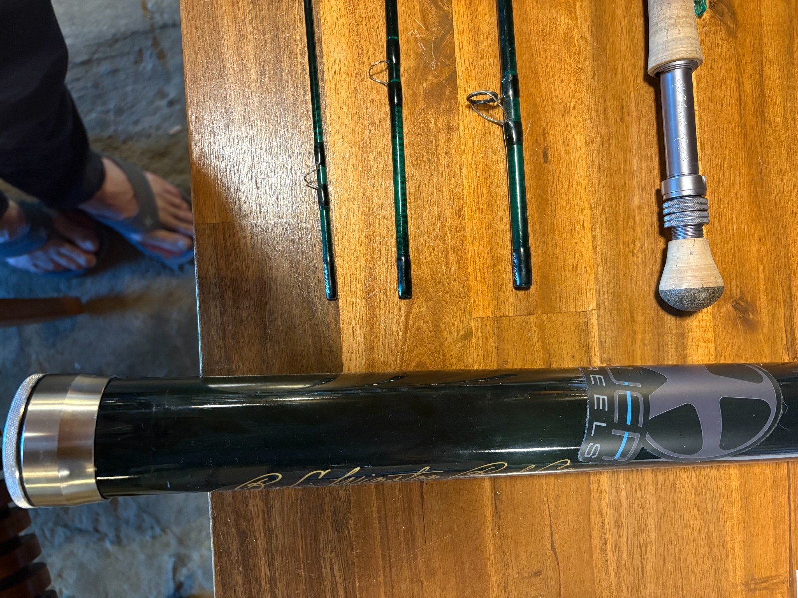 WINSTON Air 2- 7 wt, 9’6″ 4 piece fly rod with fightig butt