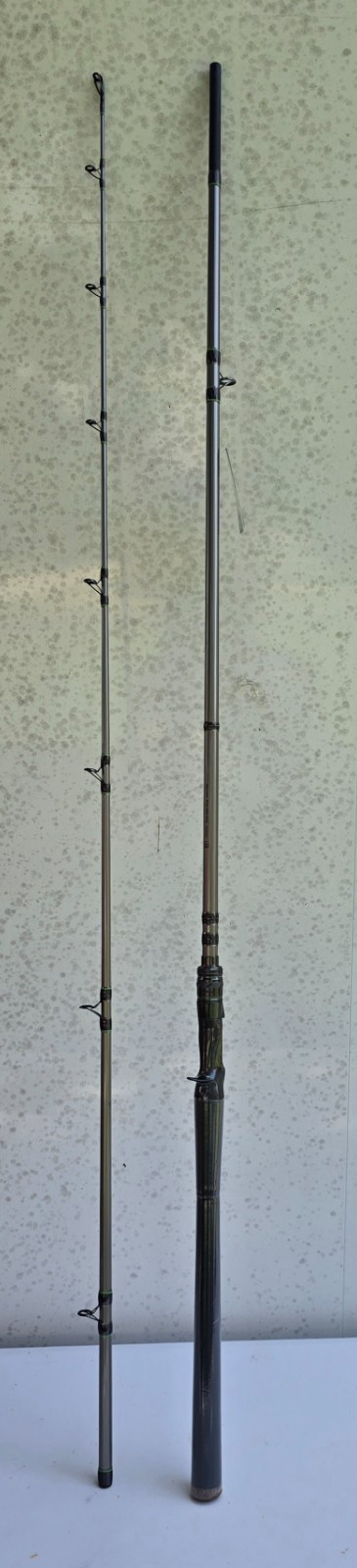 8 FT Handing M1 Pike Striper Casting Rod, 2 Piece Baitcasting Fishing Rod