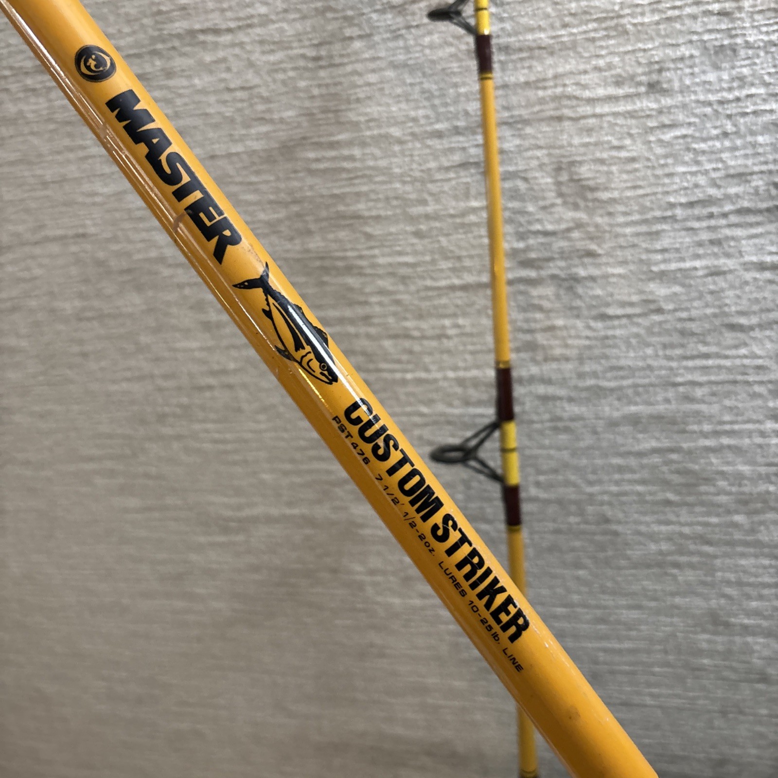 MASTER CUSTOM STRIKER PST476 Big-Game Spinning Rod: 7 1/2″ 15-30lb READ! DAMAGE!