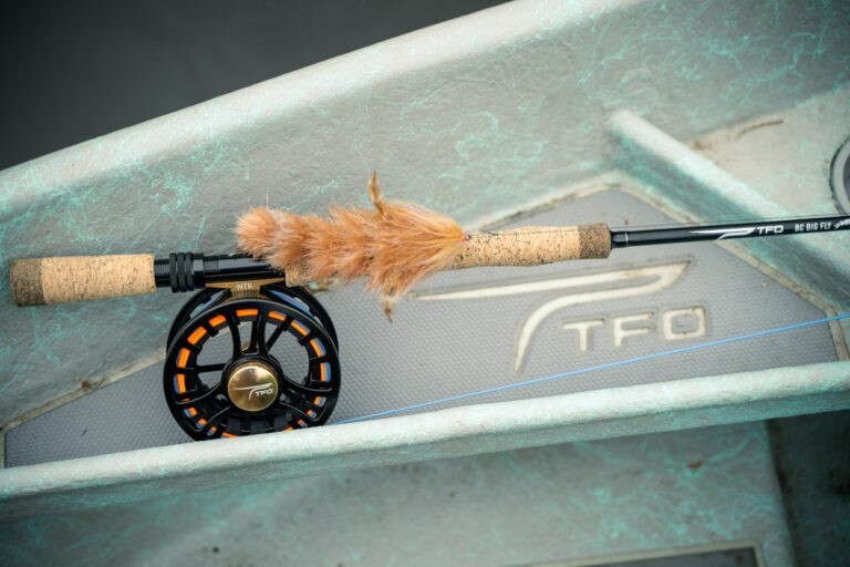 1 NEW TFO BC Big Fly 9 Foot 8 Wt. 4 Piece Fly Rod TF 08 90 4 BF FREE SHIPPING