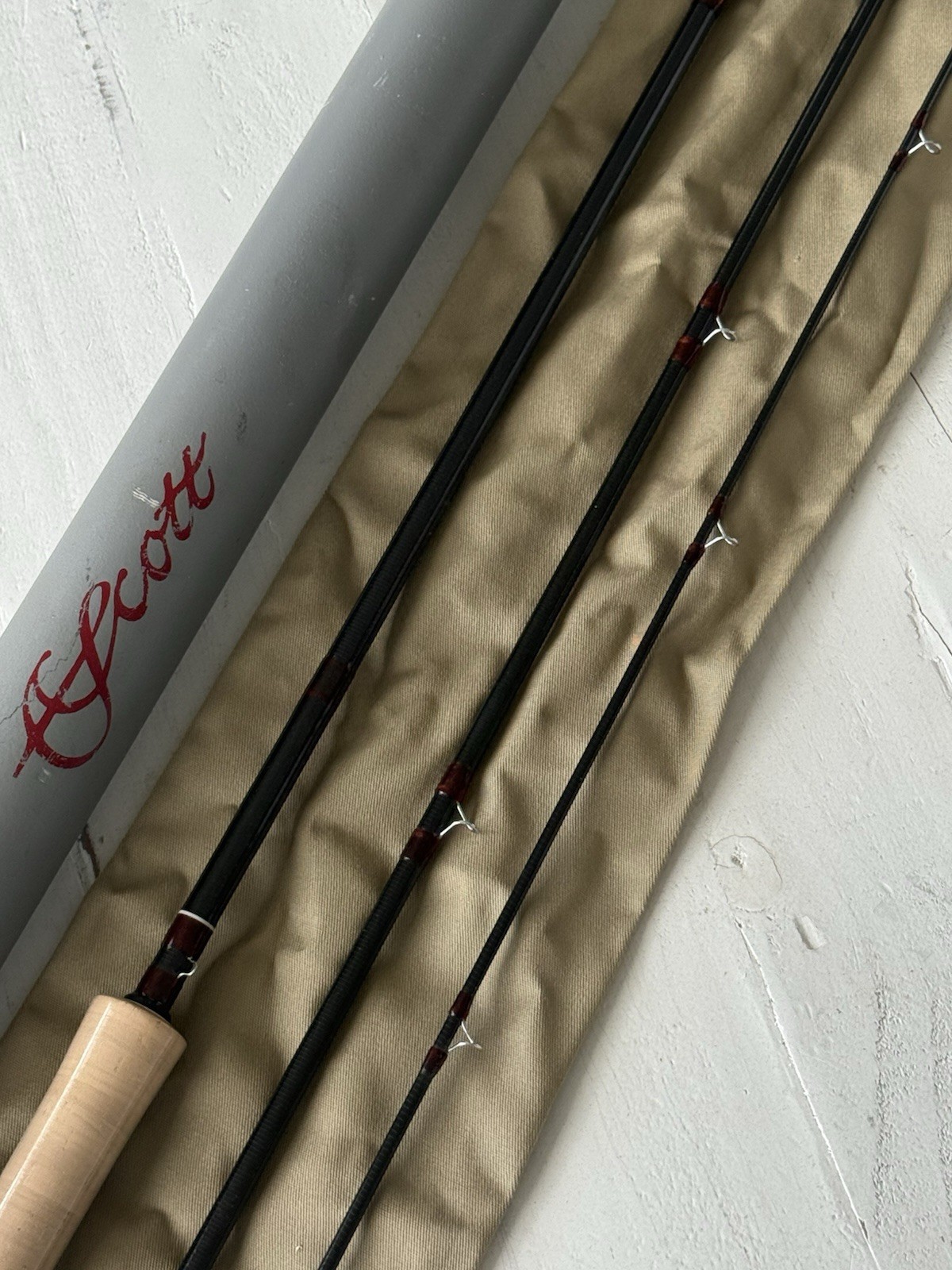 **BEAUTIFUL** 🔥 SCOTT G 10wt 9’ft~3Pc Fly Rod!!🔥~LEGENDARY~🔥