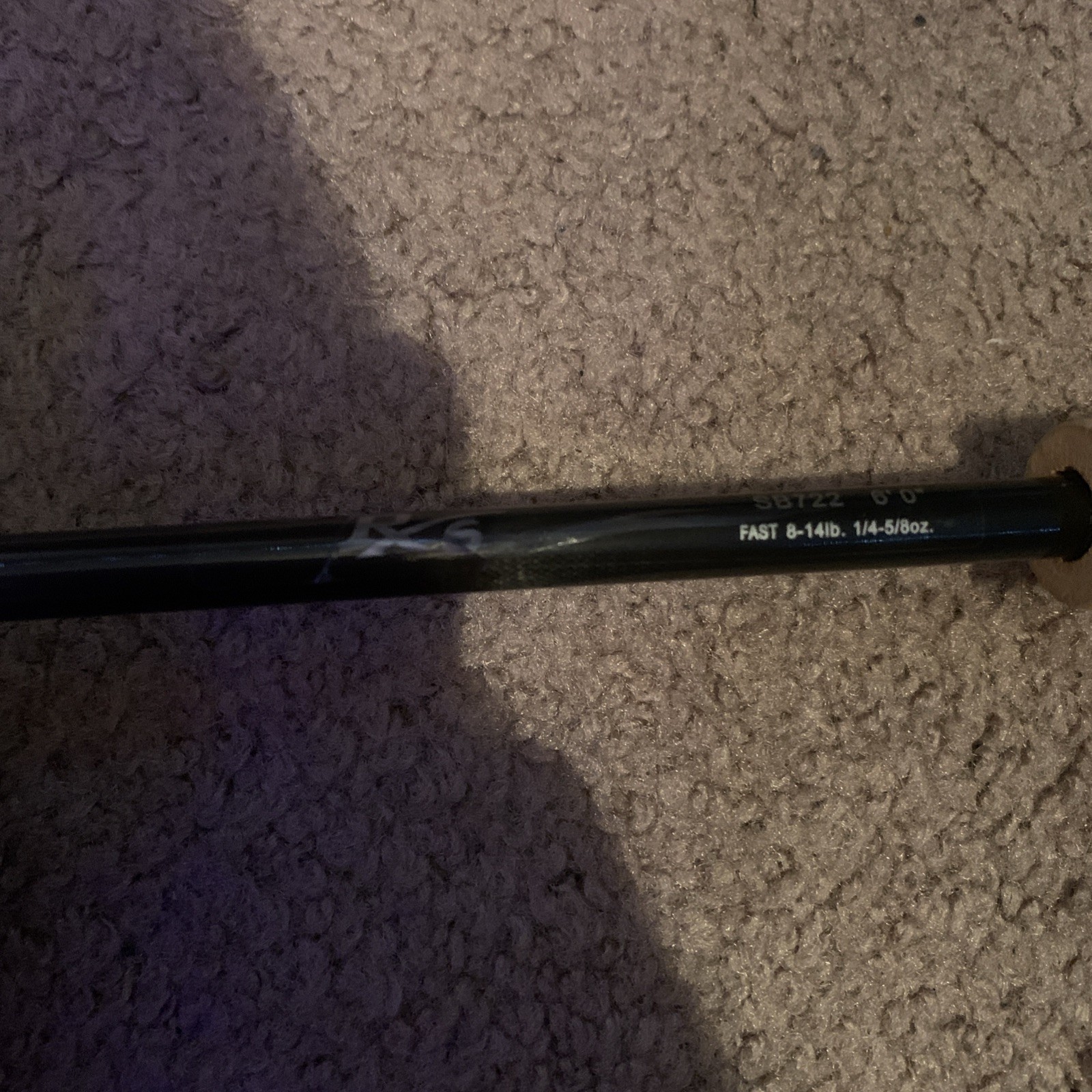 Custom RainShadow RX6 Graphite 8-14lb. 1/4-5/8oz Trolling Rod
