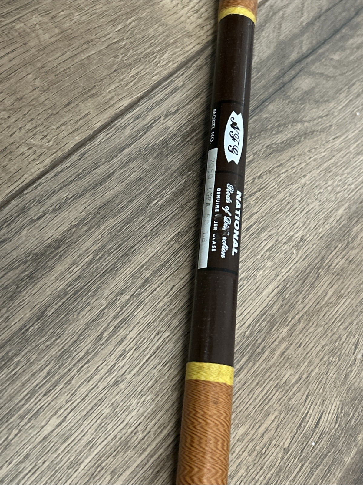 7’ NATIONAL LARGE GAME TROLLING /fishing Rod 7050 IGFA 50LB ROLLER ROD