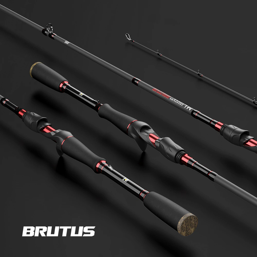 KASTKING Brutus Multi-Section Rod Carbon Spinning Casting Fishing Rod
