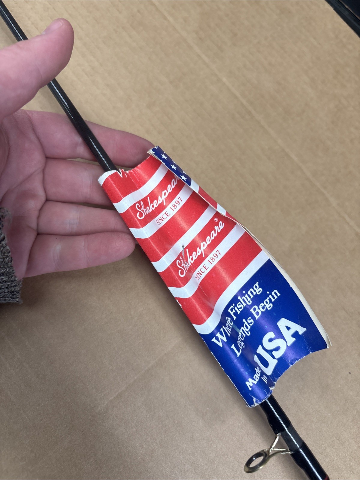 Shakespeare BC 4056-1ML U.S.A Graphite 5’6” Medium Light Action Fishing Rod