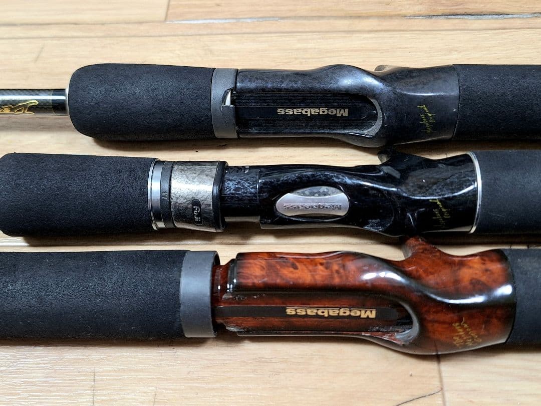 Megabass Orochi Destroyer Bass Rods (3-piece set).