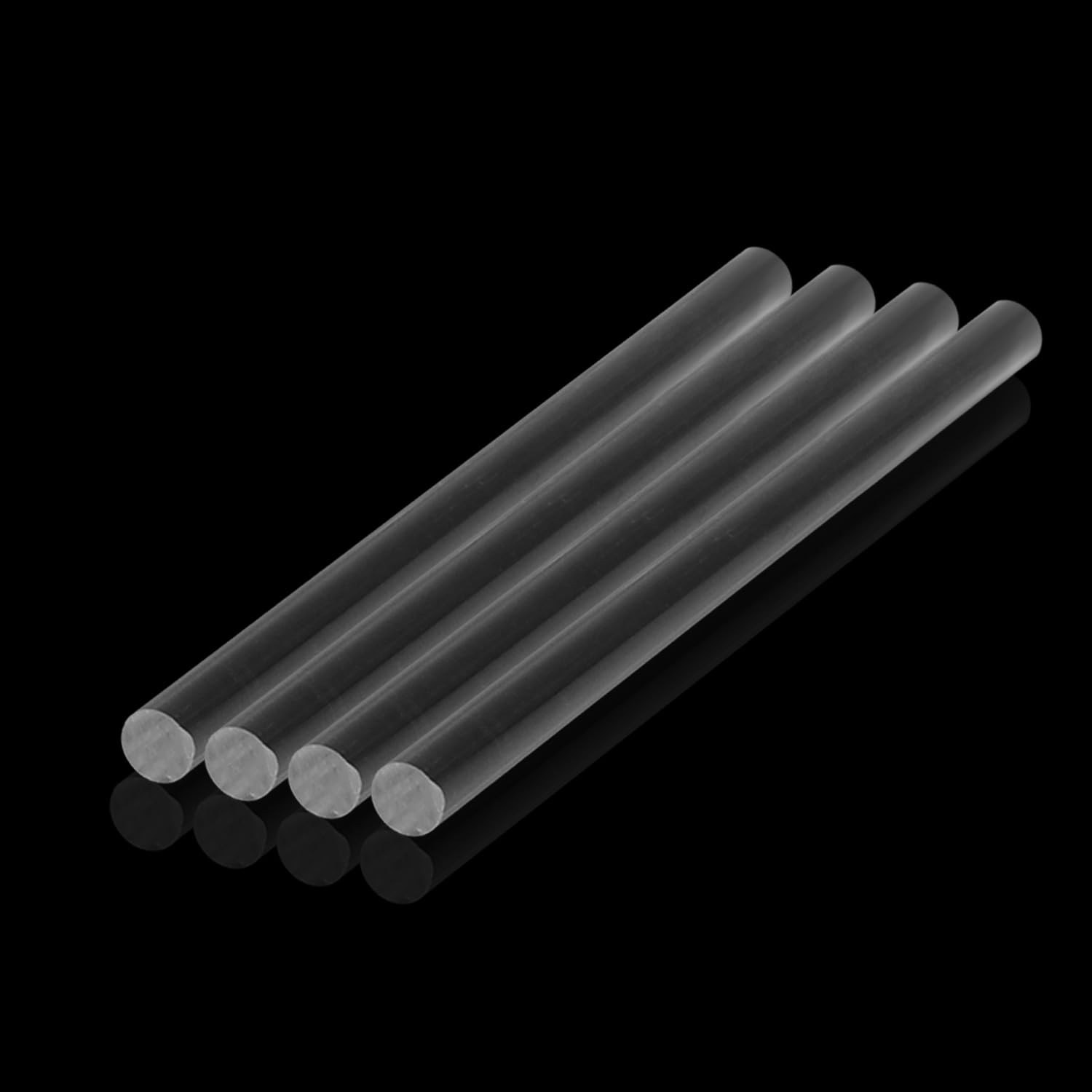 4 PCS Clear Acrylic Dowel Rods 1/4 Inch 4 Inch Sticks 6×102 mm DIY Crafts