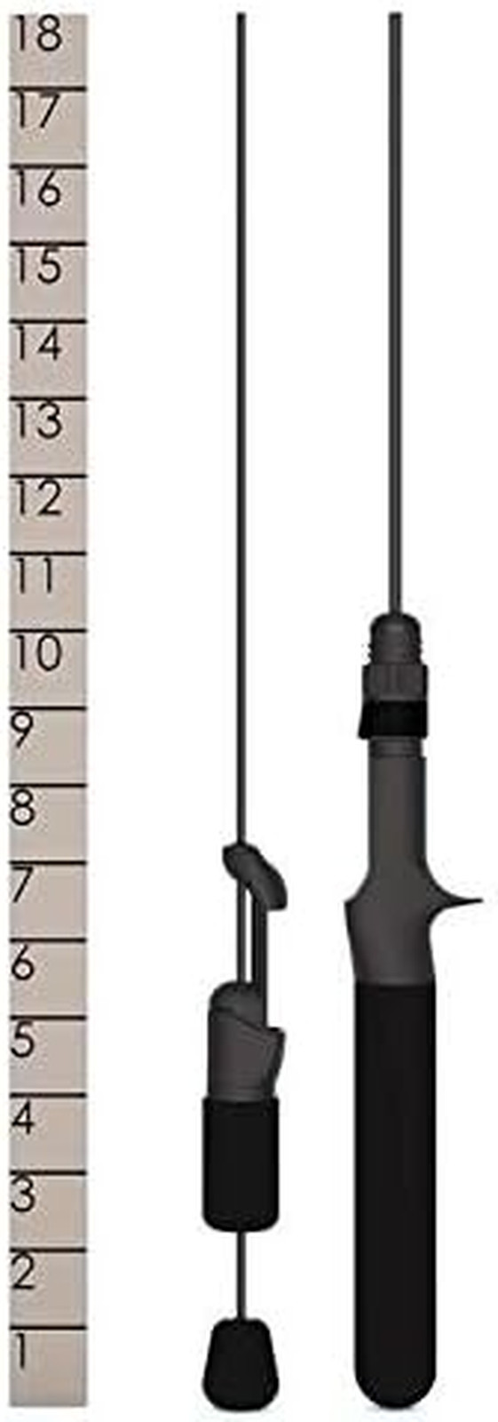 Mojo Ice Fishing Rod, High Performing, Durably Sensitive Ice Rod, Manufactured i