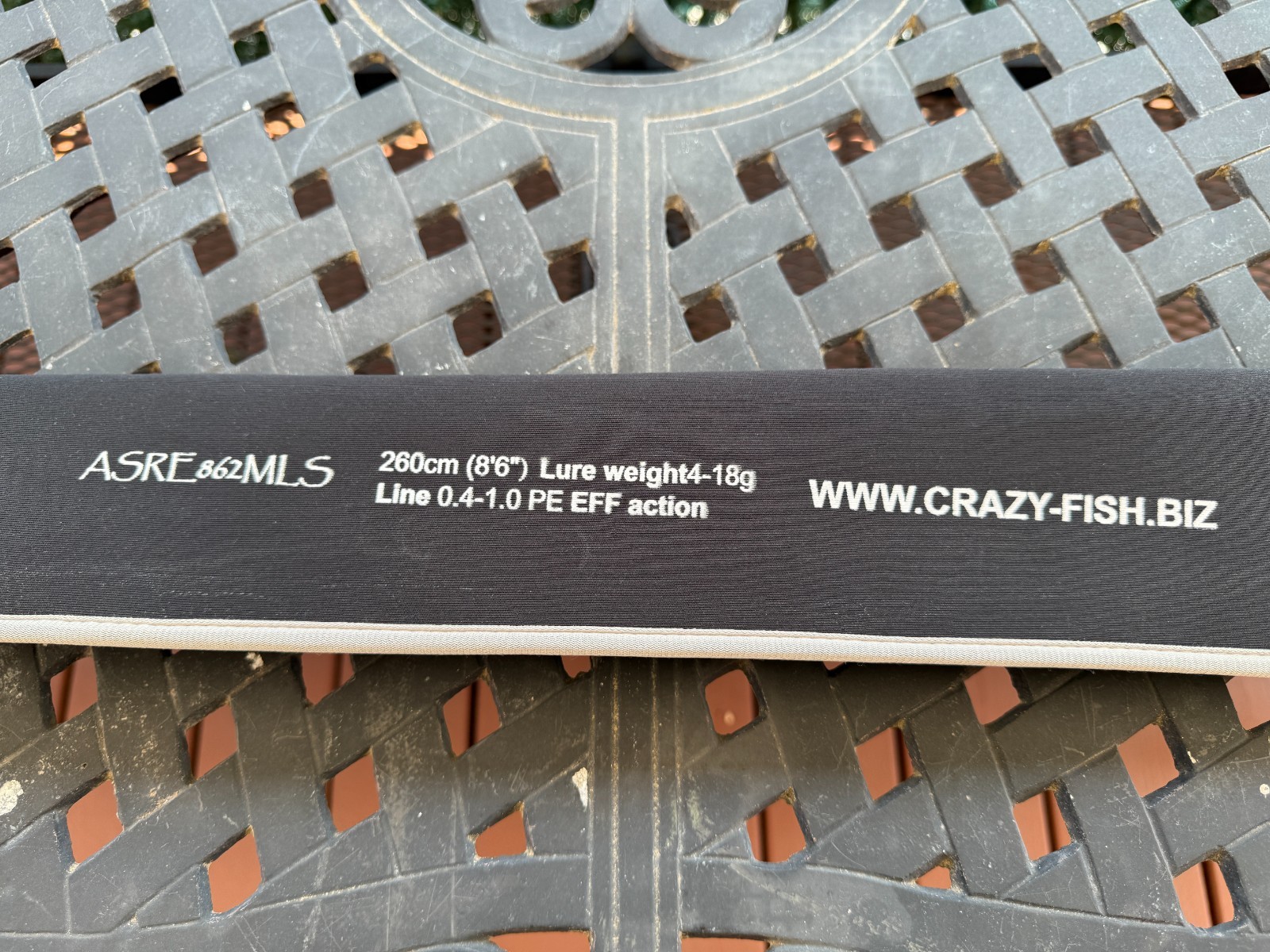 Crazy Fish Arion ASRE862MLS, 8’6″, Med Light, Extra Fast, 0.4-1.0PE, 4-18g, Spin
