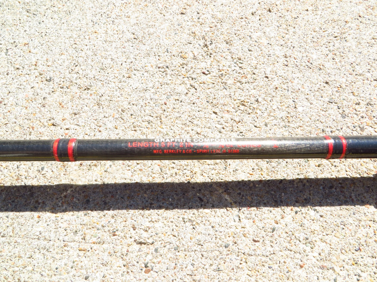 Vintage Berkley Bounty Hunter Fishing Rod 1 Piece, 5’2″