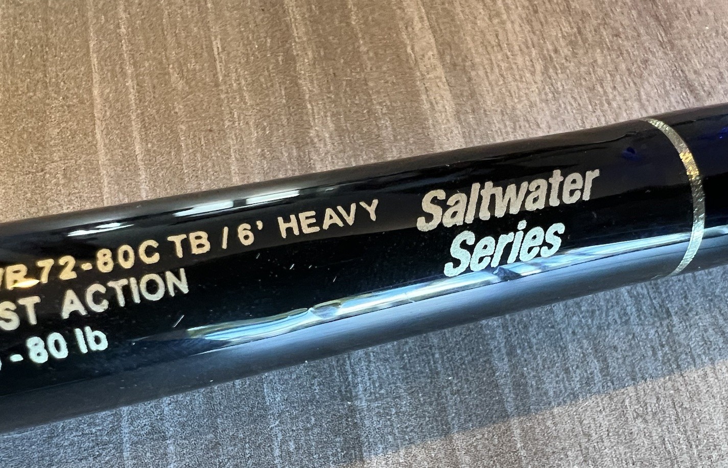 G Loomis Saltwater Series SWR 72 Conventional Fishing Rod 60-80# w/ Aftco Roller