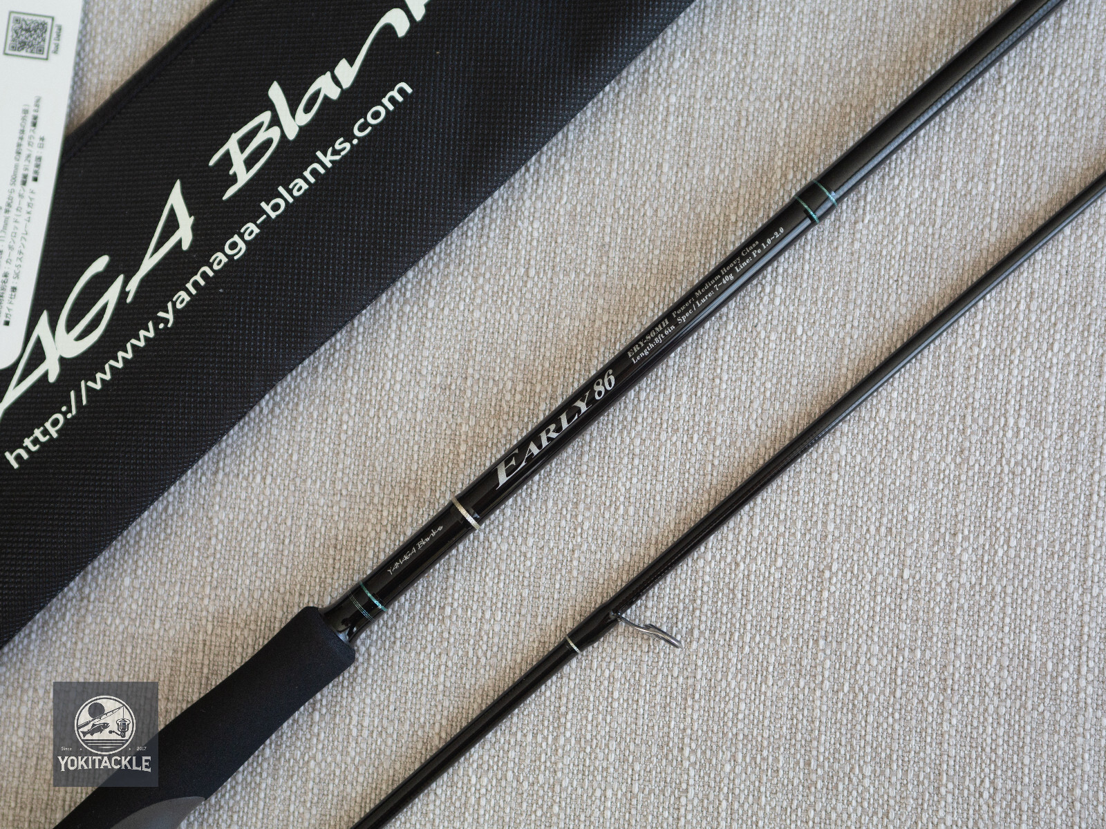YAMAGA Blanks EARLY for Rock 86MH Spinning Rod FREE SHIPPING WORLDWIDE