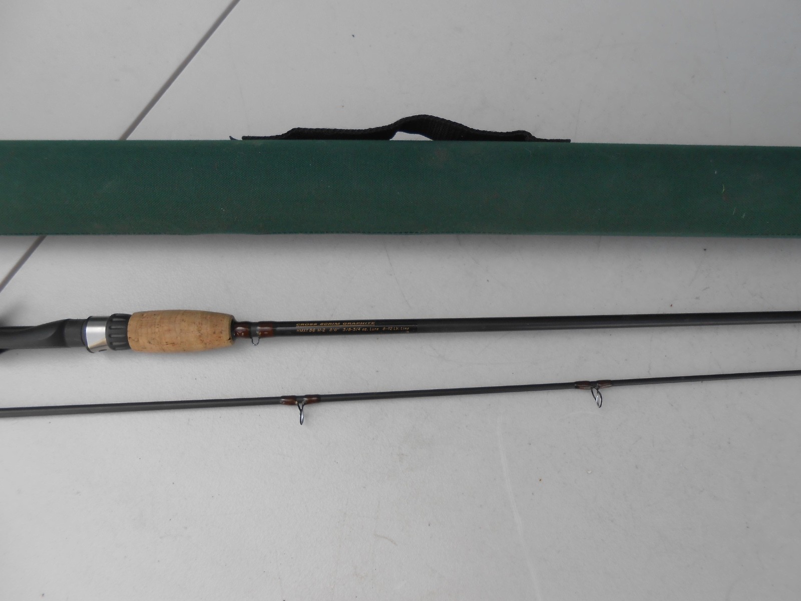 FENWICK Cross Scrim Graphite HMXT 86M-2 Casting Rod 8-12 lb. Test Line