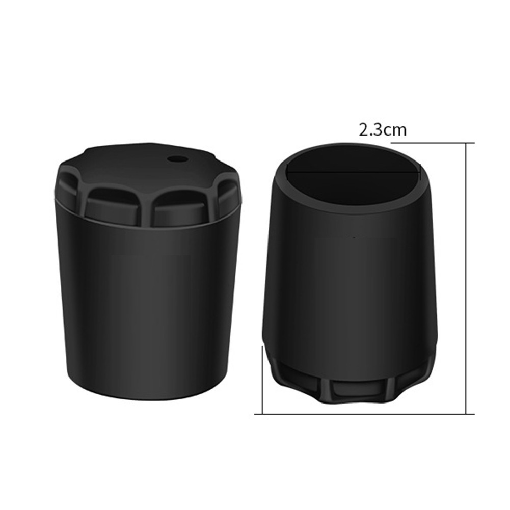 Effective Silicone Protector for Fishing Rod Ends 4pcs with Drainage Holes