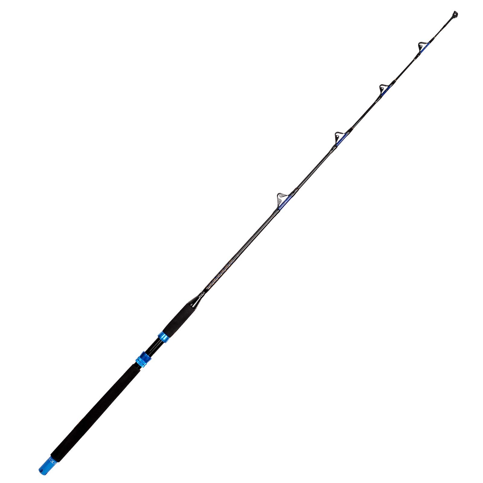 Fiblink 1-Piece Saltwater Offshore Trolling Rod Conventional Boat Rod Carbon …