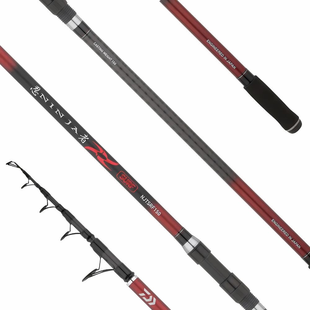 DAIWA Surfcasting Fishing Rod NINJA TELE SURF 4.30m/150g