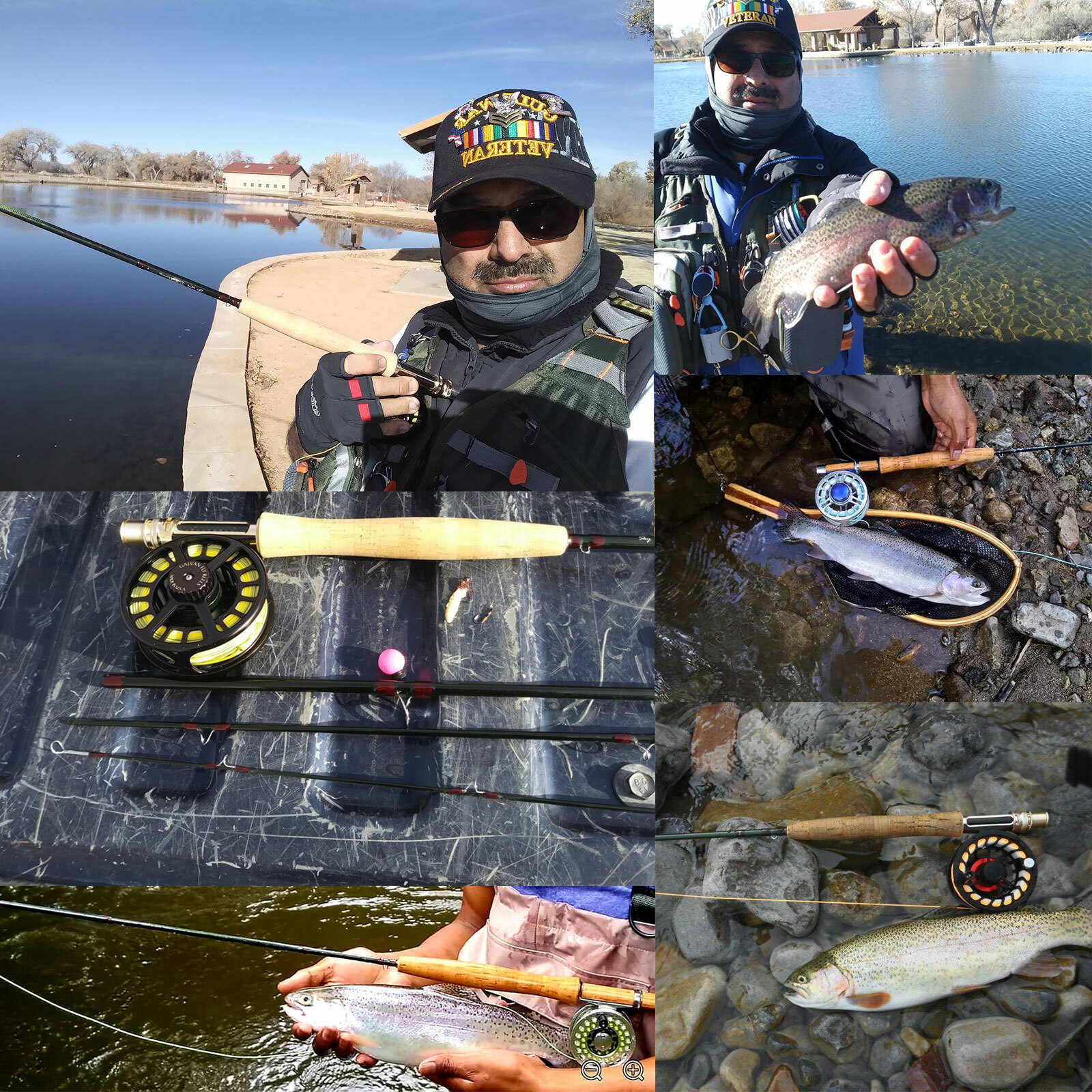 Fast Action Skyhigh Fly Fishing Rod IM12 Toray Carbon 10FT 7WT 4pcs Tip Flex 9.5